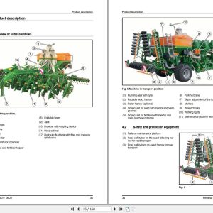 Amazone Seed Drill Dmc Primera 6000 6000 2C Operating Manual Mg6488 (2)