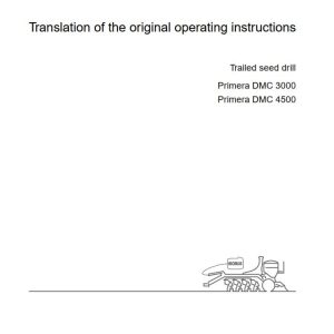 Amazone Seed Drill Primera DMC 3000 4000 Operating Manual MG7577 EN II (1)
