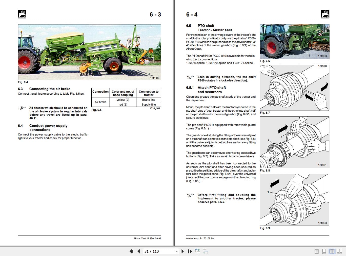 Amazone Seed Drill Xact Instructions Manual MG800 (2)