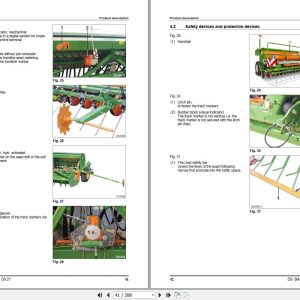 Amazone Seed Drills D9 2500 3000 3500 4000 Operating Manual MG7644 (2)