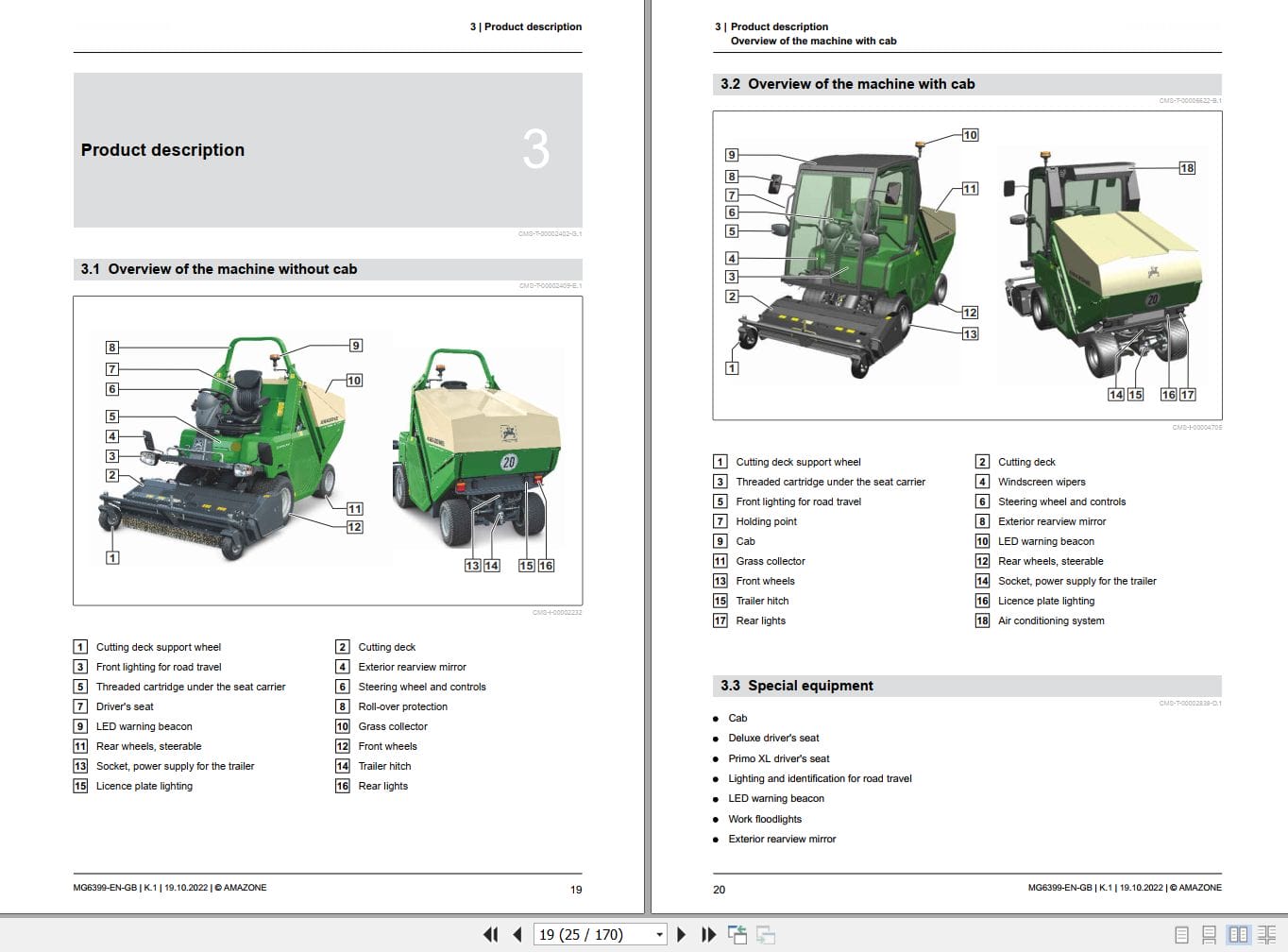 Amazone Self propelled Mower 1500 SmartLine Operating Manual MG6399 EN GB (2)