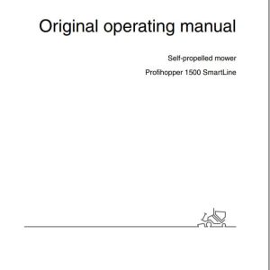 Amazone Self propelled Mower 1500 SmartLine Operating Manual MG6399 EN II (1)