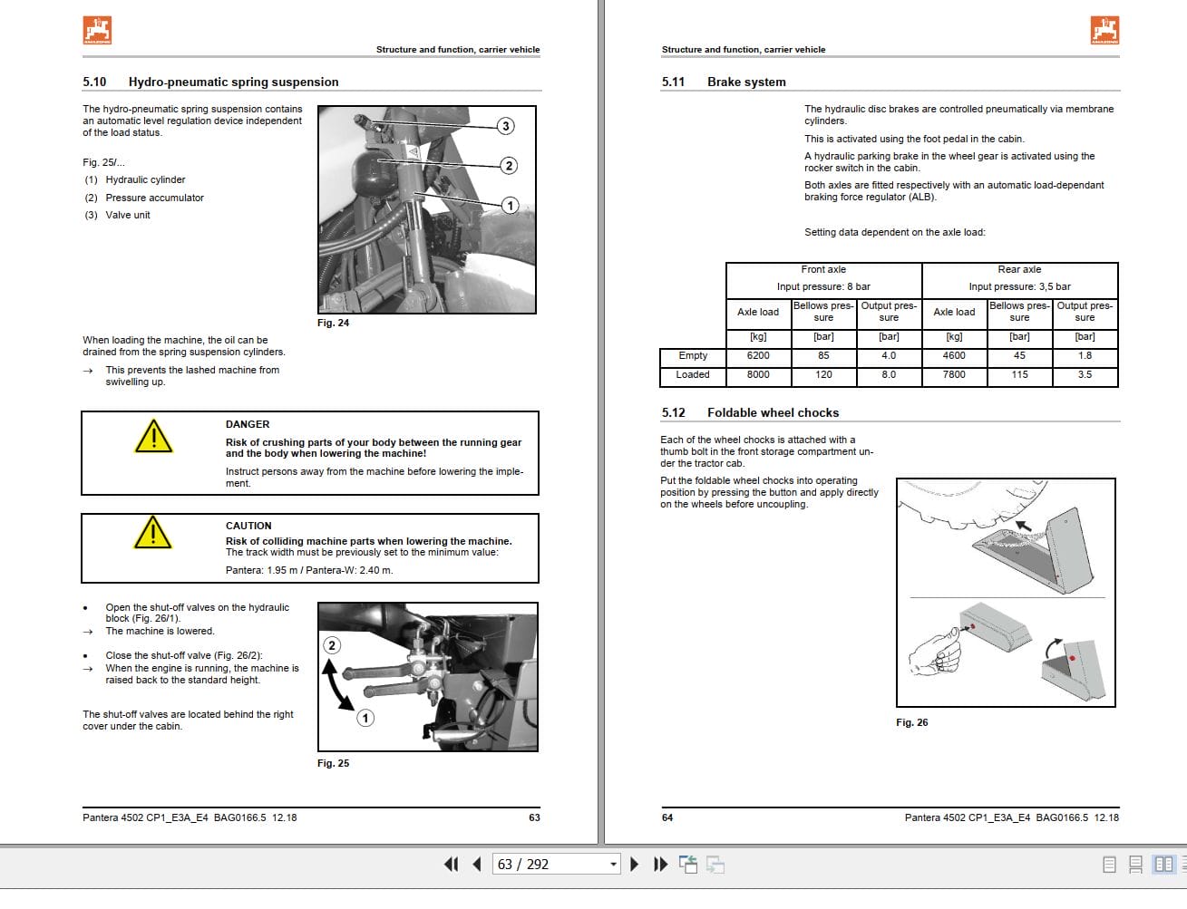 Amazone Sprayer Pantera 4502 Operating Manual MG5577 (2)