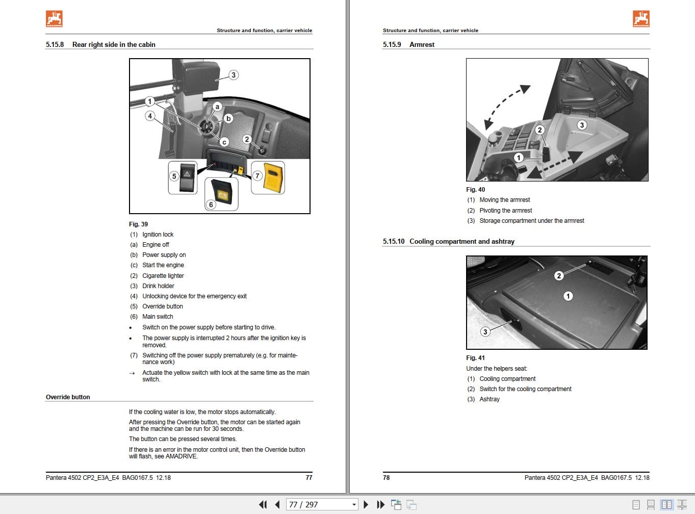 Amazone Sprayer Pantera 4502 Operating Manual MG5624 (2)