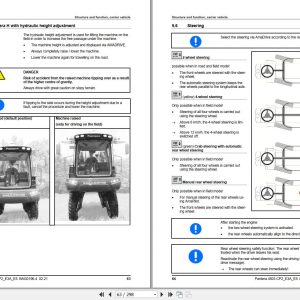 Amazone Sprayer Pantera 4503 Operating Manual Mg6232 (2)