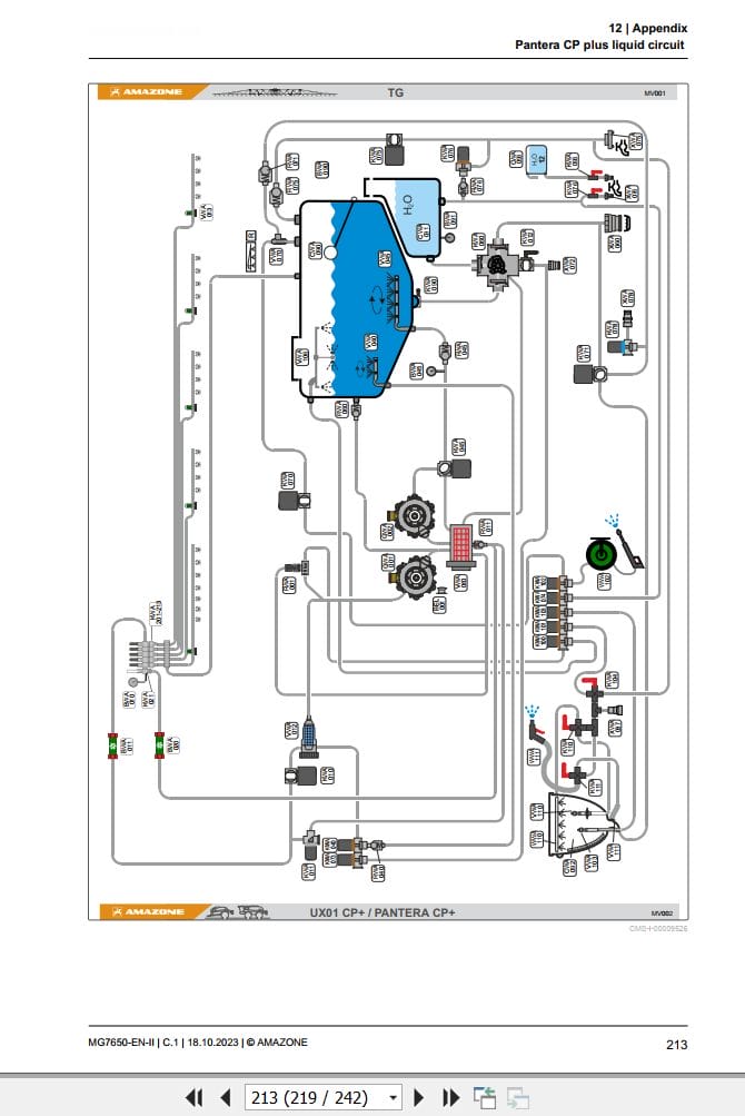 Amazone Sprayer Pantera 7004 Operating Manual MG7650 EN II 2023 (3)