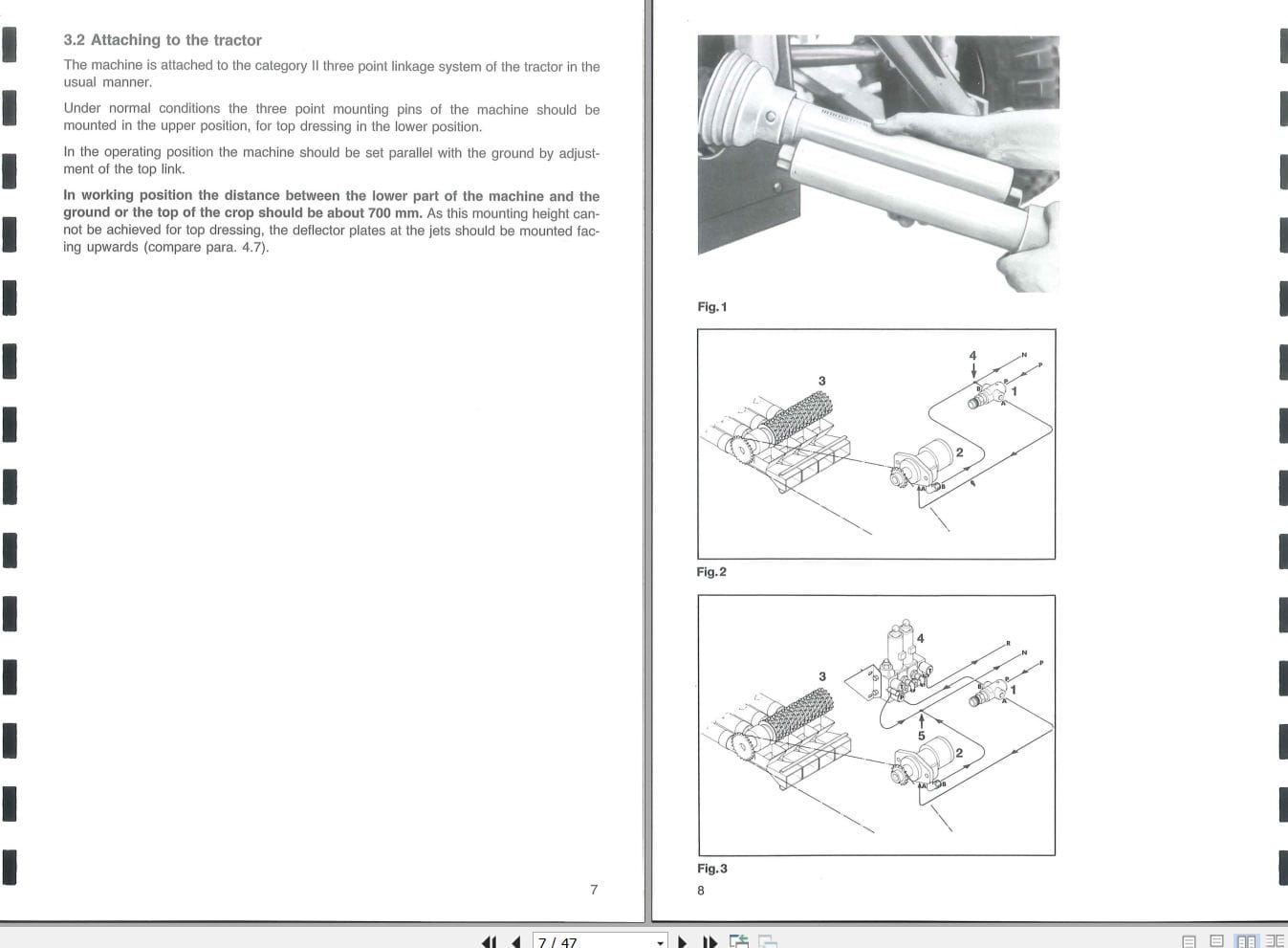 Amazone Spreader Jet 1203H 1503H Instructions Manual DB486 (2)
