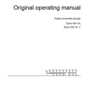 Amazone reversible Plough Tyrok 400 OL V Operating Manual MG7696 EN II (1)