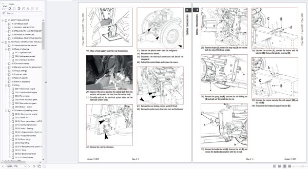 Antonio Carraro Tractors Parts Repair Workshop Manual PDF 992MB (3)