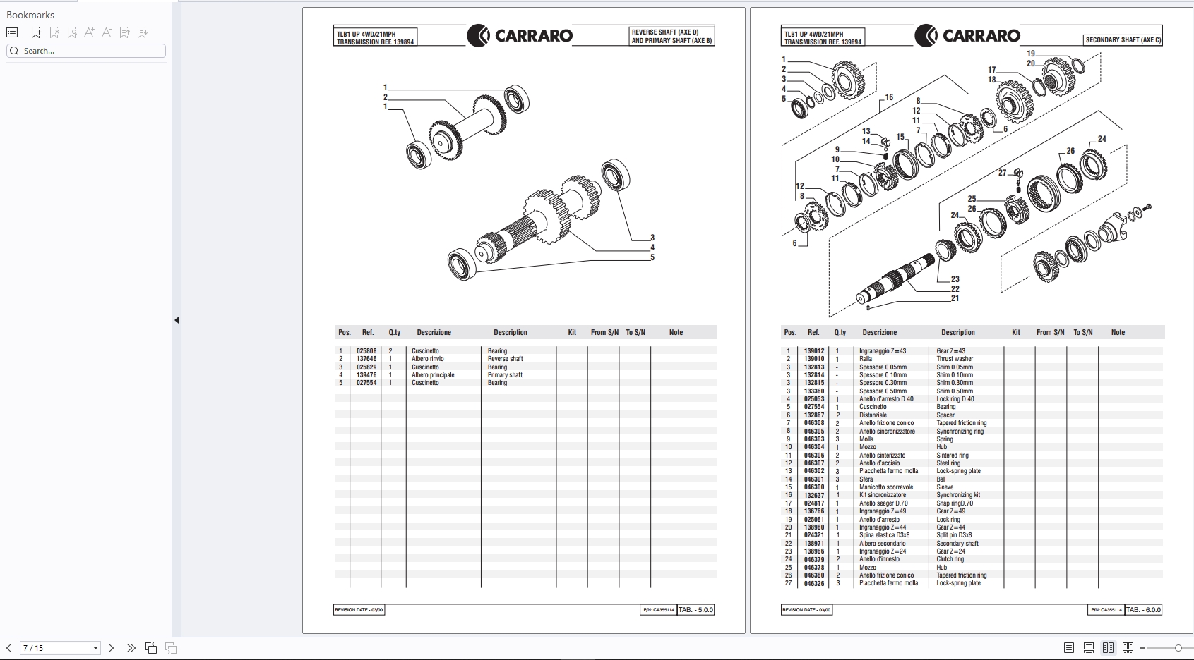 Antonio Carraro Tractors Parts Repair Workshop Manual PDF 992MB (4)