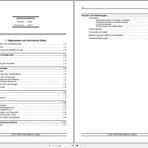 Atlet Forklift A Ergo Series Service Manual DE (1)