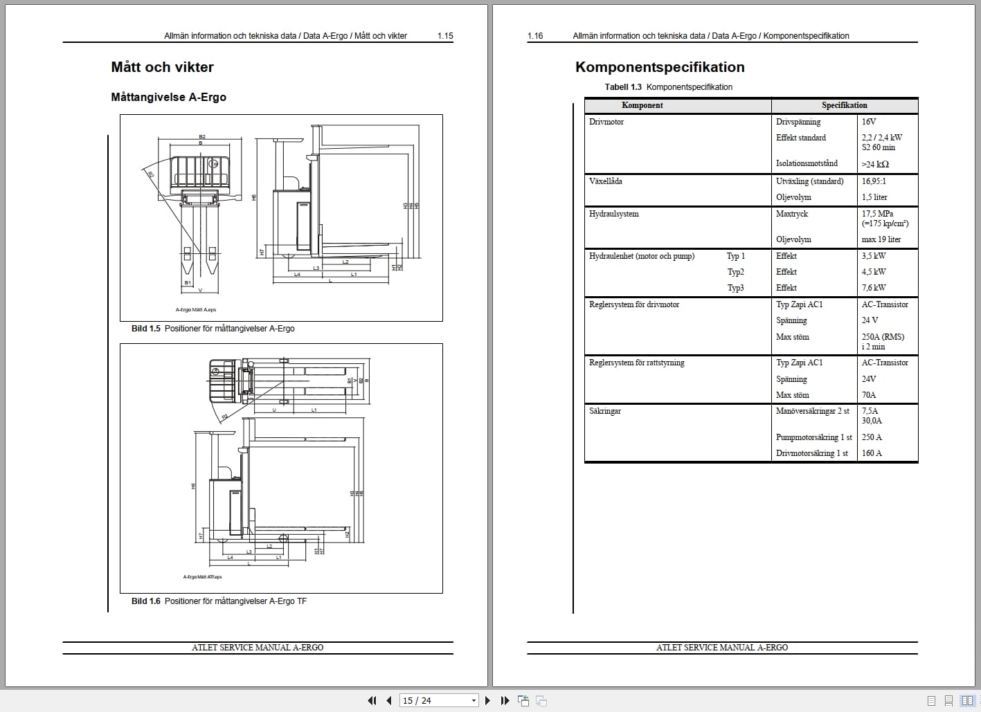 Atlet Forklift A Ergo Service Manual 005967 SV (2)