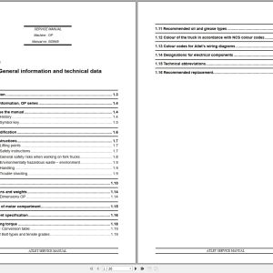 Atlet Forklift OP Series Service Manual (1)