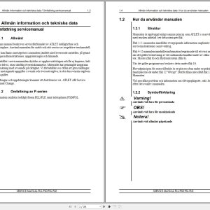 Atlet Forklift PLL PSD PSL PLE Service Manual 005999 SV (1)