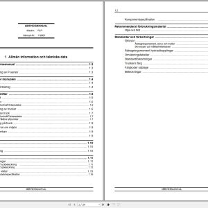 Atlet Forklift PLP200 PLP250 Service Manual 119001 SV (1)