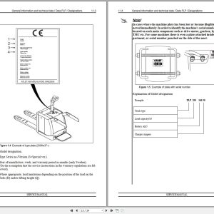 Atlet Forklift PLP200 PLP250 Service Manual Atlet Forklift Plp200 Plp250 Service Manual (2)