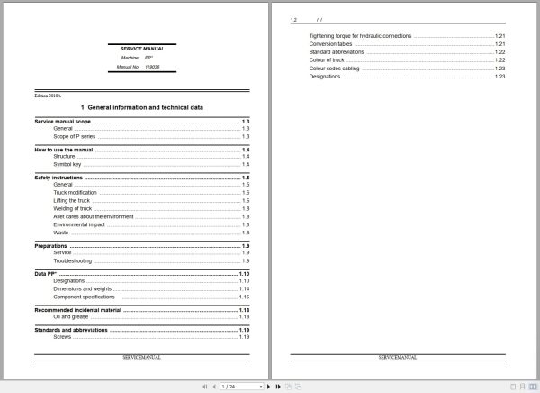 Atlet Forklift Pp Series Service Manual (1)