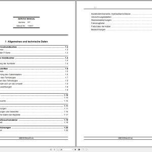 Atlet Forklift PPC PPD PPL PPF Service Manual DE (1)