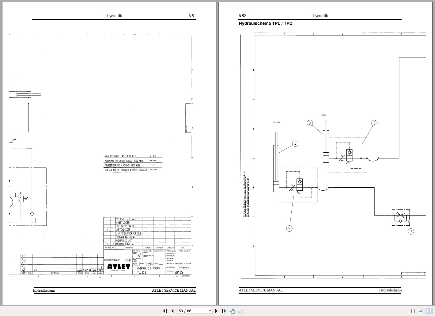 Atlet Forklift T Series Service Manual 005868 SV (3)