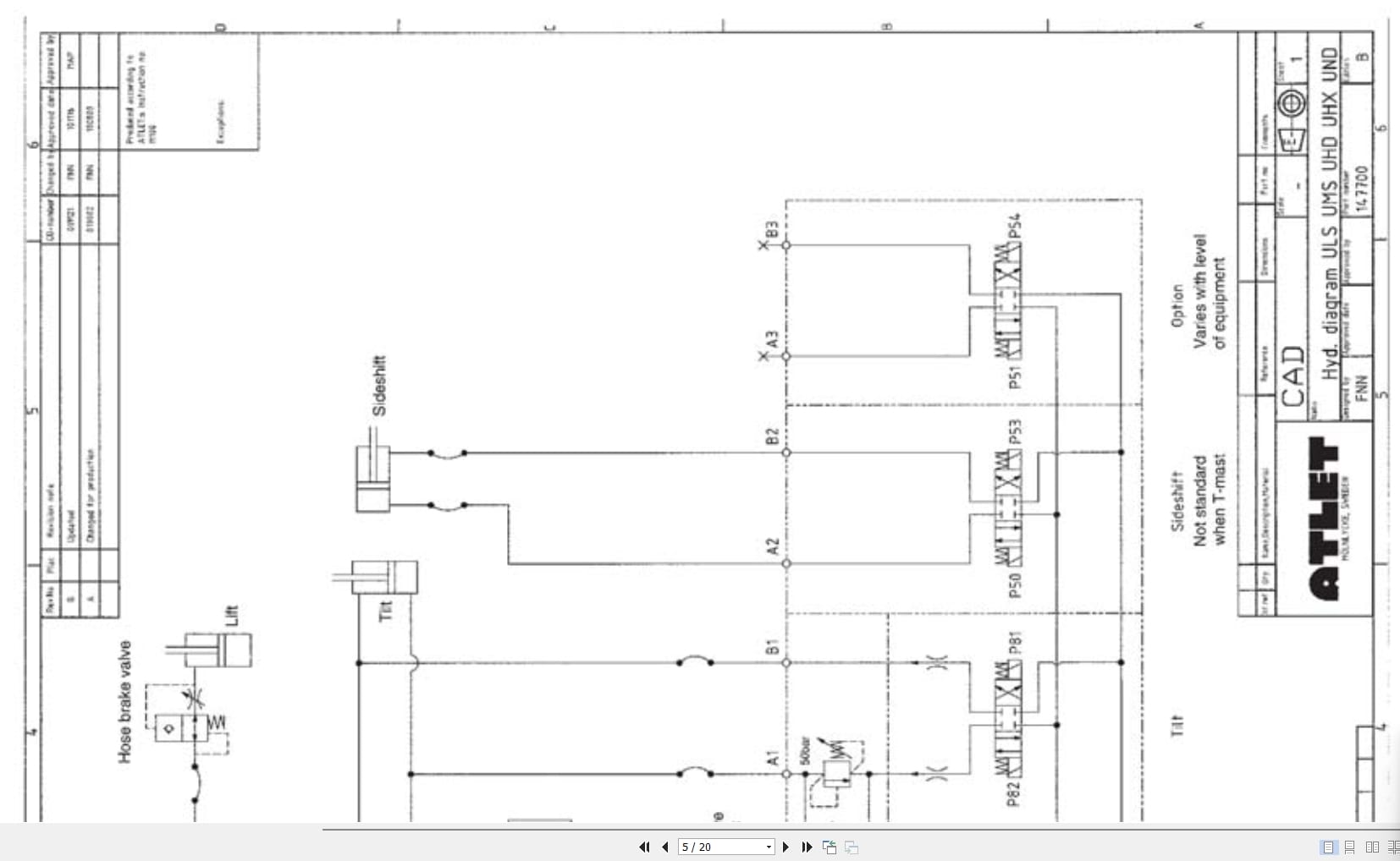 Atlet Forklift U Ergo Series Service Manual 119196 (3)