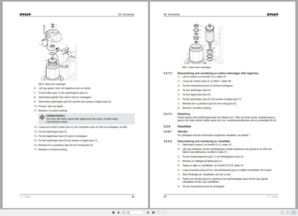 Atlet Forklift U Ergo Series Service Manual Electrical Diagrams Sv (2)