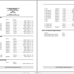 Atlet Forklift U Series Service Manual Electrical Diagrams (1)