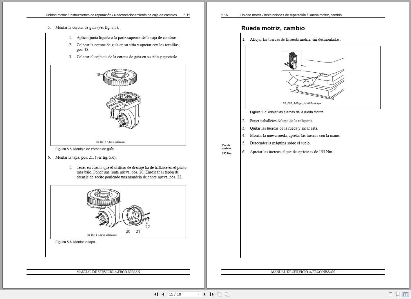 Atlet Forklift ULS UMS UHD UHX UND Service Manual ES (2)