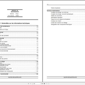 Atlet Forklift X Ergo Series Service Manual 119025 FR (1)