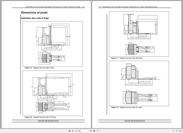 Atlet Forklift X Ergo Series Service Manual 119025 Fr (2)