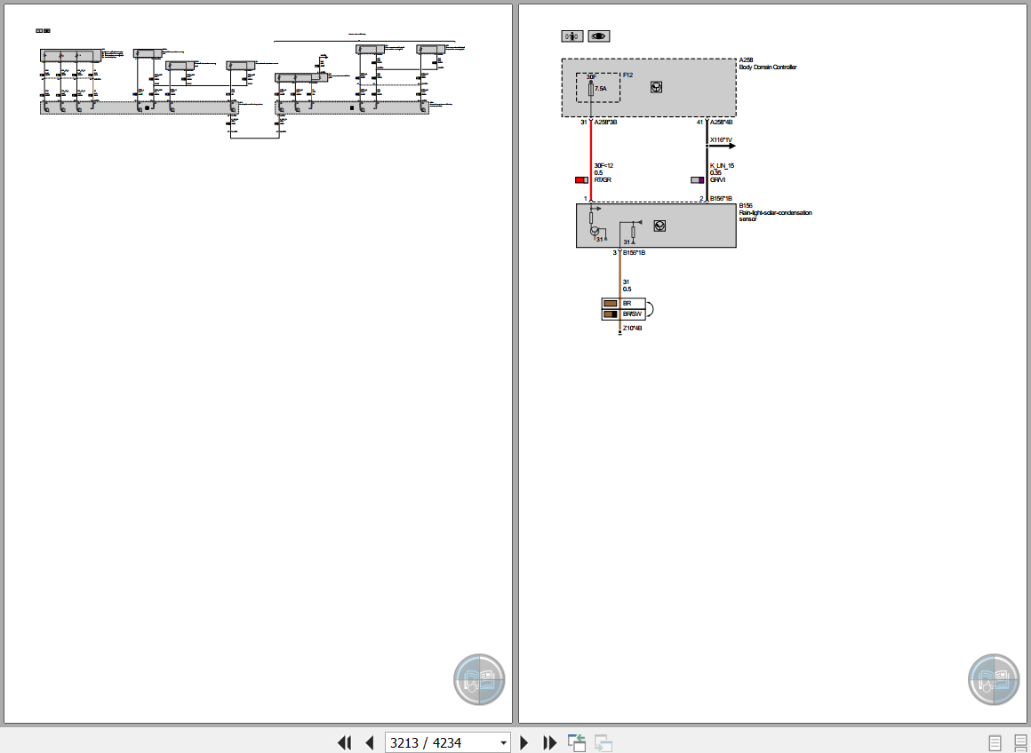 BMW 5 Series G30 530e Limousine Wiring Diagrams And Serivce Manual 3