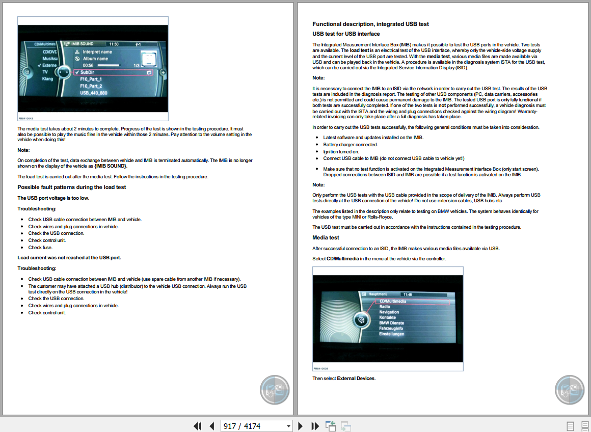 BMW 5 Series G30 530i Limousine Wiring Diagrams And Service Manual 2