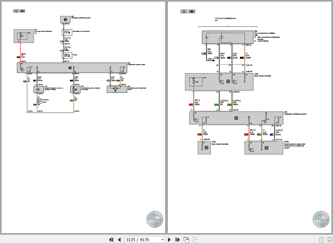 BMW 5 Series G30 540i Limousine Wiring Diagrams And Service Manual 3