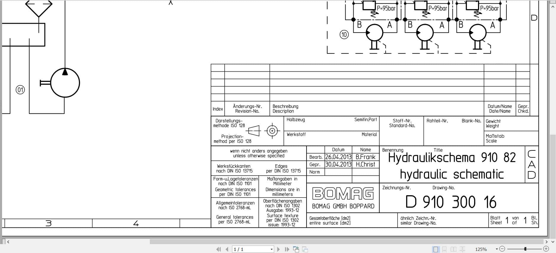 Bomag Accessory Equipment BS 16000 Profi Electrical Hydraulic Schematic (2)