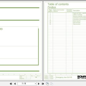 Bomag Asphalt Paver BF 691 C HSE Electrical Schematic (1)