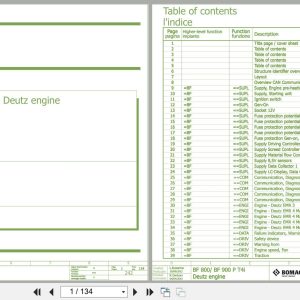 Bomag Asphalt Paver BF 800 P S600   4i Electrical Hydraulic Schematic (1)