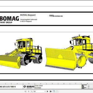 Bomag Refuse Compactor BC 1172 RB 3 Electrical Hydraulic Schematic (1)