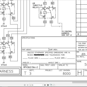 Bomag Soil Stabilizer   Asphalt Recycler MPH 364 2 Electrical Hydraulic Schematic (1)