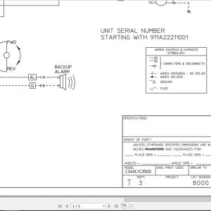 Bomag Static Rollers BW 11 AS Electrical Hydraulic Schematic (1)