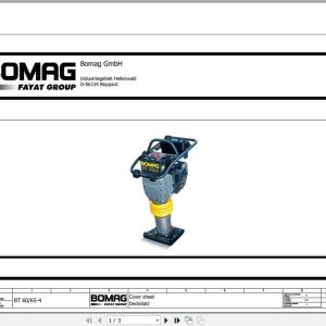 Bomag Tamper BT 60 4 Electrical Schematic (1)