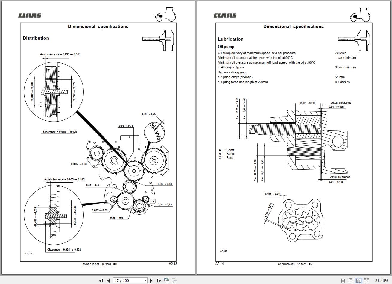 CLAAS ARES 566 546 RX RZ (A06) Assembly Operators Repair Technical Manual (4)