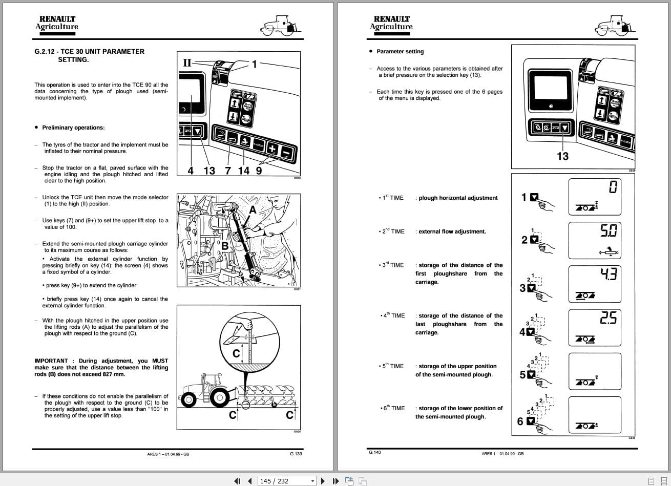 CLAAS ARES 836 826 825 816 815 RZ (T02) Assembly Operators Technical Manual (4)