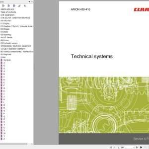 CLAAS ARION 430 410 CIS (B21) Assembly Operators Technical Manual (1)