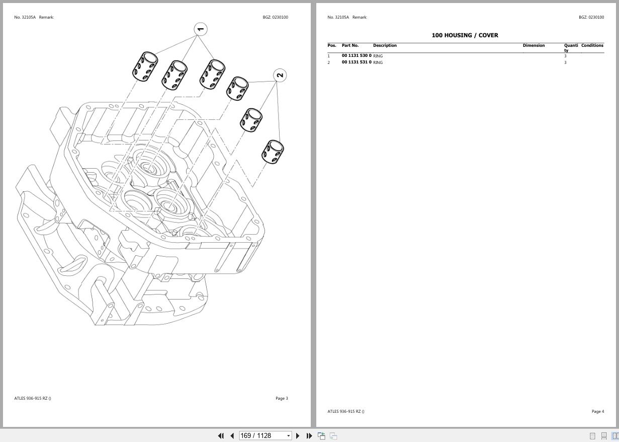CLAAS ATLES 936 915 RZ CT4510001 CT4510035 Spare Parts Catalog (2)