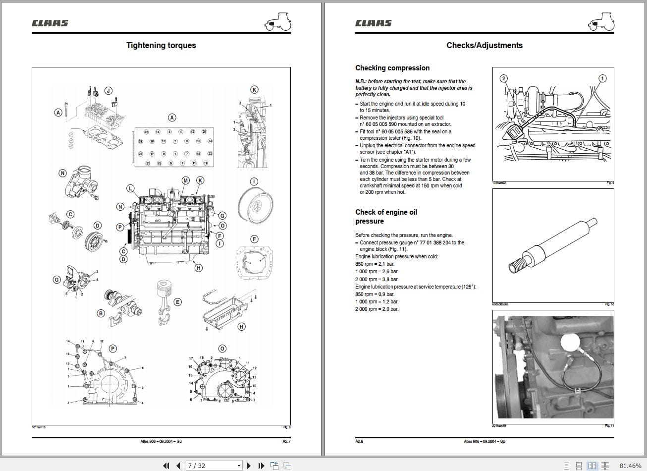 CLAAS ATLES 946 926 RZ (A01) Assembly Operators Repair Technical Manual (4)