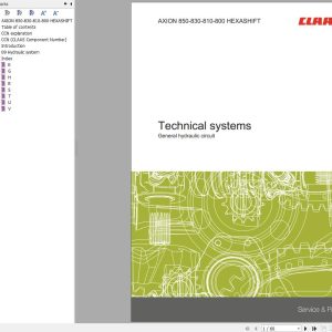 CLAAS AXION 850 800 HEXA Stage V (A50) Assembly Operators Repair Technical Manual (1)