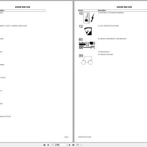 CLAAS AXION 960 920 A64 A6400010 A6409999 Spare Parts Catalog (1)