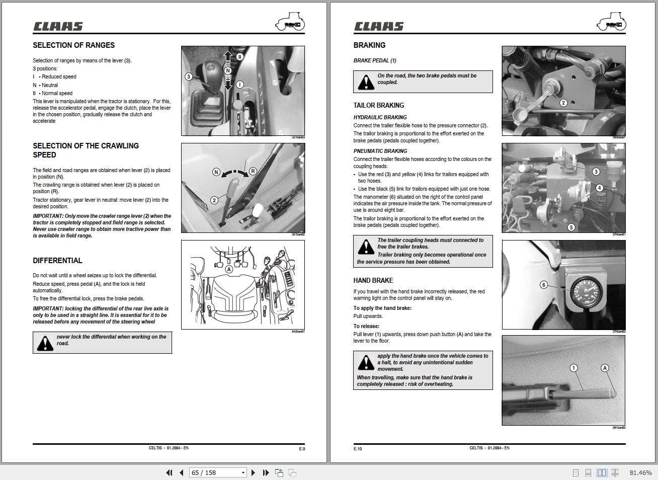CLAAS CELTIS 456 426 (A24) Assembly Operators Technical Manual (3)