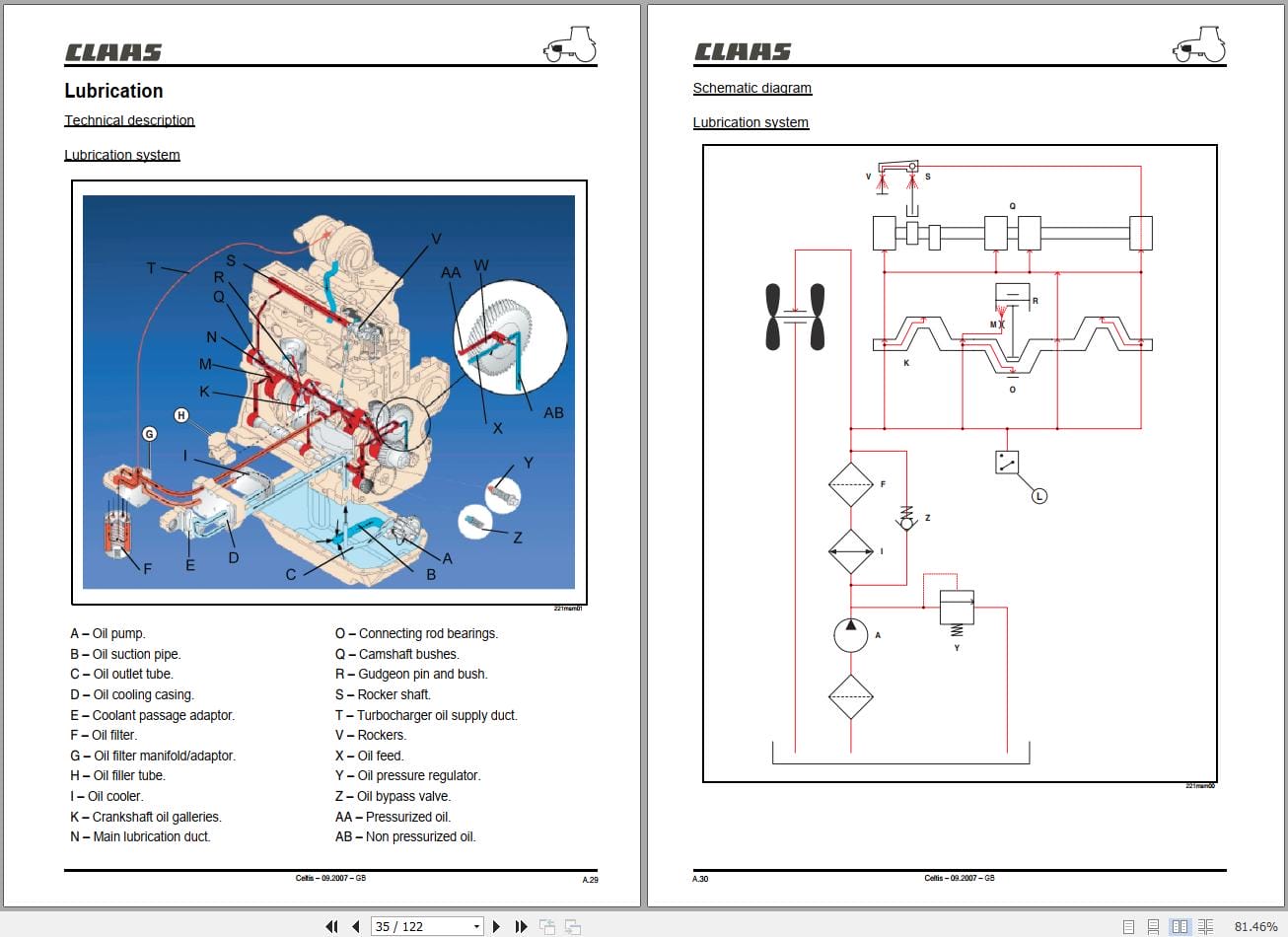 CLAAS CELTIS 456 426 RX RC RA (A07) Assembly Operators Repair Technical Manual (3)