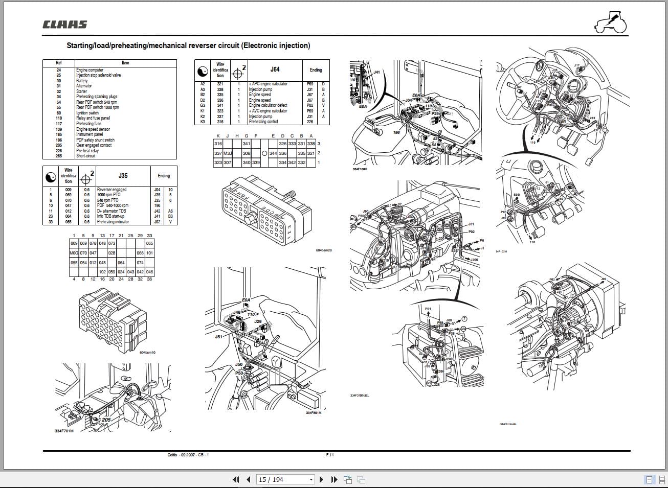 CLAAS CELTIS 456 426 RX RC RA (A07) Assembly Operators Repair Technical Manual (4)