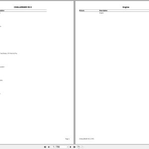 CLAAS CHALLENGER 95 E 797 79700001 79799999 Spare Parts Catalog (1)